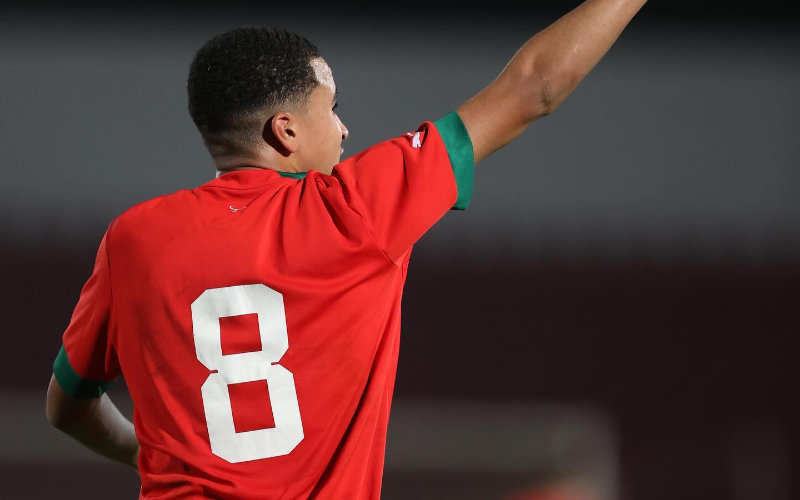 Manchester United Scouts Eye Moroccan Prodigy Abdellah Ouazane at U17 AFCON