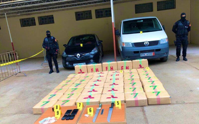 Massive Drug Bust in Morocco: 3.5 Tons Seized Near Nador, Two Arrested