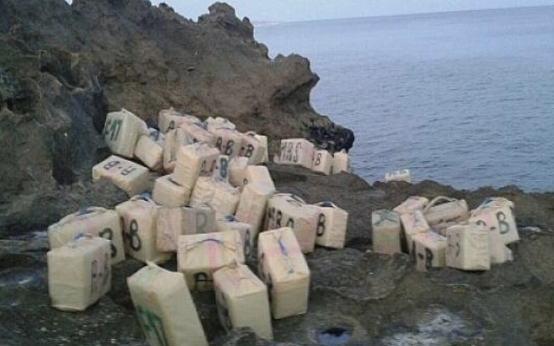 Massive Hashish Haul Washes Ashore on Moroccan Coast Near Tetouan