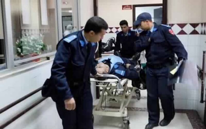 Mentally Disturbed Man Kills Policeman, Injures Son in Moroccan Knife Attack