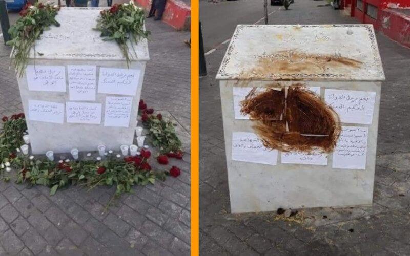 Mentally Ill Woman Arrested for Defacing Memorial to Moroccan Political Leader in Tangier
