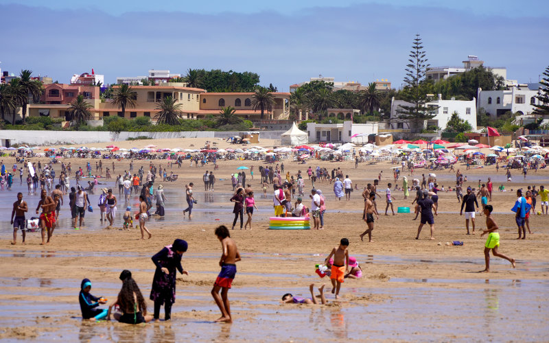 Moroccan Beach Town Struggles with Tourism Management Despite Prime Location