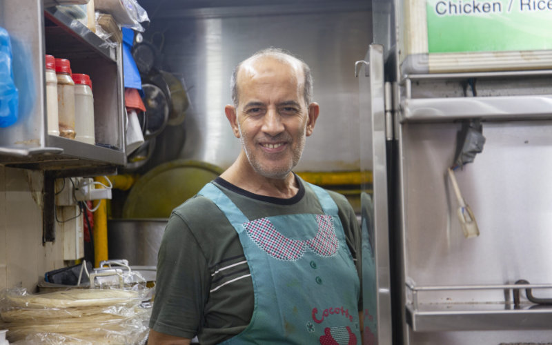 Moroccan Chef Brings Mediterranean Flavors to Singapore's Hawker Scene