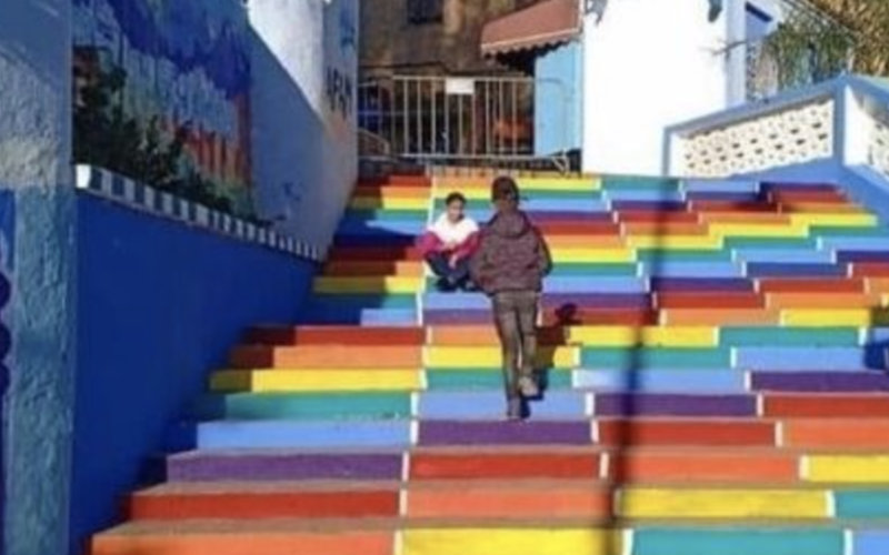 Moroccan City's Rainbow-Colored Cemetery Sparks Controversy