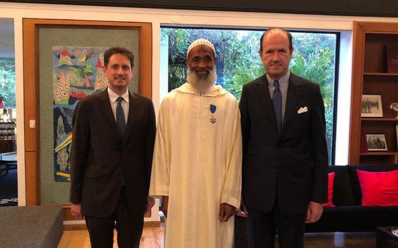 Moroccan Embassy Gardener Awarded French National Order of Merit