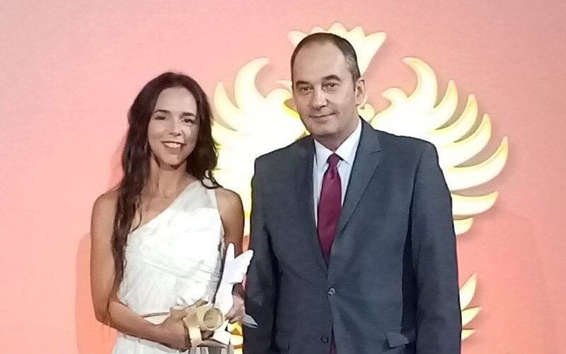 Moroccan Journalist Leila Ghandi Honored with Global Women's Achievement Award in Athens