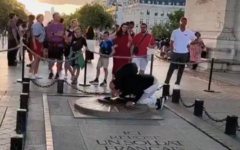 Moroccan Man Lights Cigarette at Tomb of Unknown Soldier, Sparks Outrage and Prison Sentence