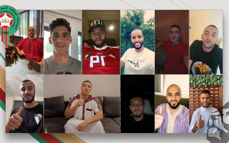 Moroccan National Soccer Team Sends Eid al-Fitr Greetings to Fans Worldwide
