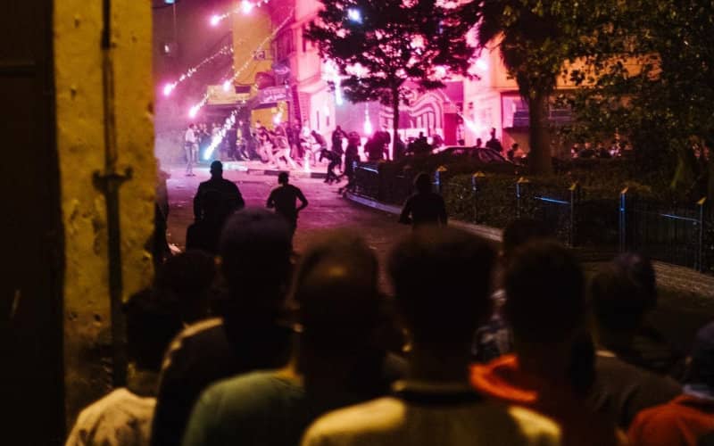 Moroccan Police Clash with Crowds Defying COVID Restrictions During Ashura Celebrations