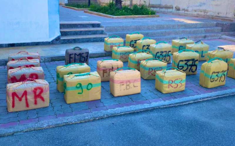 Moroccan Police Officer Arrested in 962kg Cannabis Trafficking Bust