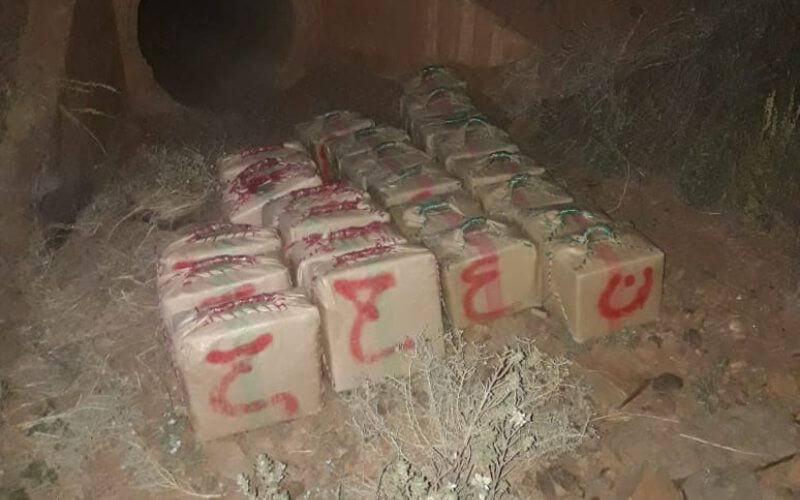 Moroccan Police Seize 600 Kilos of Hashish Hidden in Sewers, Arrest Two Suspects