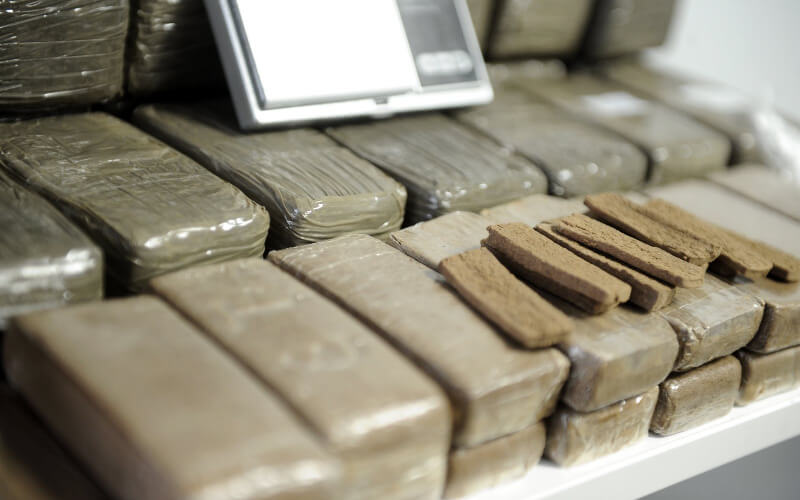 Moroccan Police Seize 738 kg of Cannabis, Arrest Suspected International Drug Trafficker