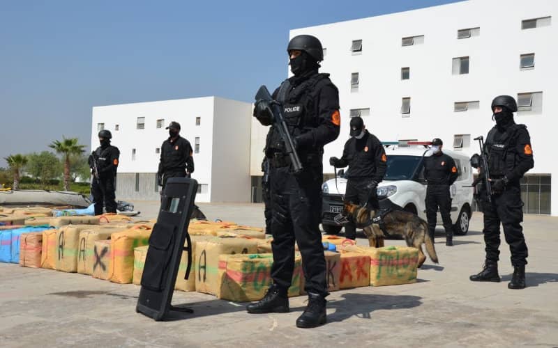 Moroccan Police Seize 3.7 Tons of Cannabis in Major Drug Bust Near Azemmour