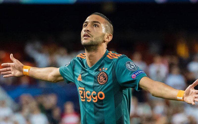 Moroccan Star Ziyech Ranks Second in European Player Performance, Behind Only Messi