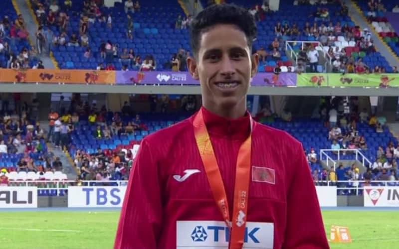 Moroccan Teen Clinches Bronze in 3000m Steeplechase at World Junior Athletics Championships
