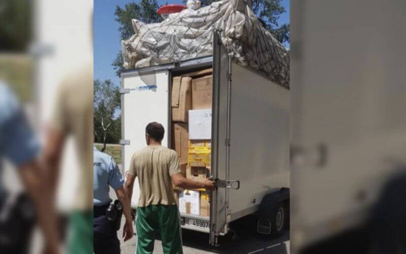 Moroccan Trucker Arrested on A7 for 2-Ton Overload, Multiple Violations