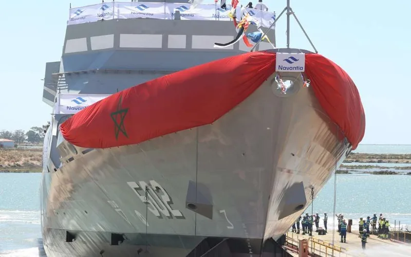 Morocco Boosts Naval Capabilities with Launch of Advanced Patrol Vessel