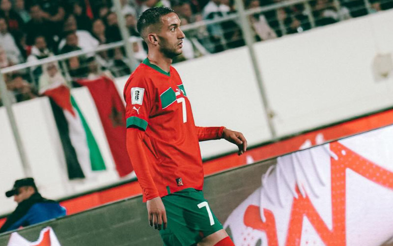 Morocco Coach Regragui Stands by Ziyech Despite Calls for Change Ahead of AFCON