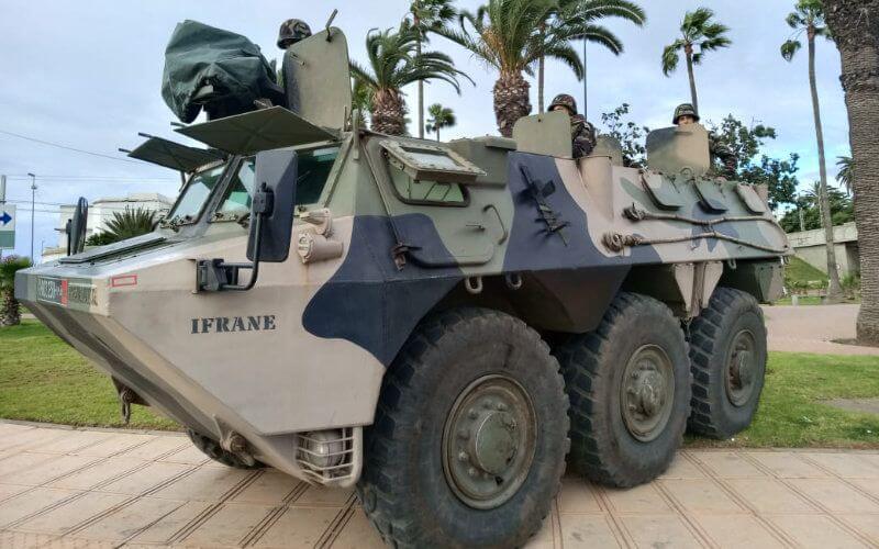 Morocco Deploys Military Vehicles to Enforce COVID-19 Lockdown in Casablanca