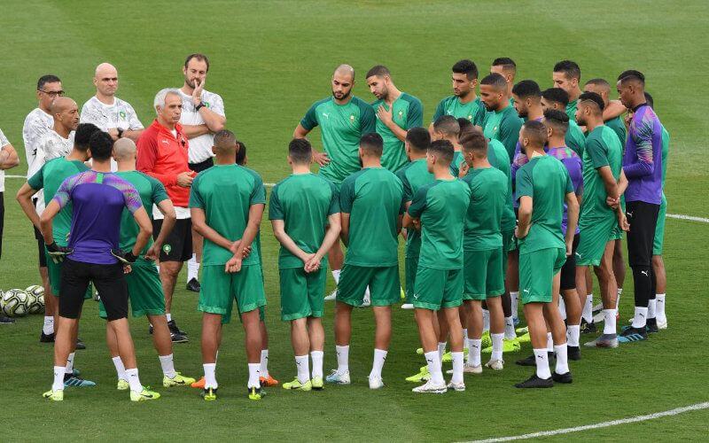 Morocco Intensifies Training Ahead of Friendly Match Against Gabon