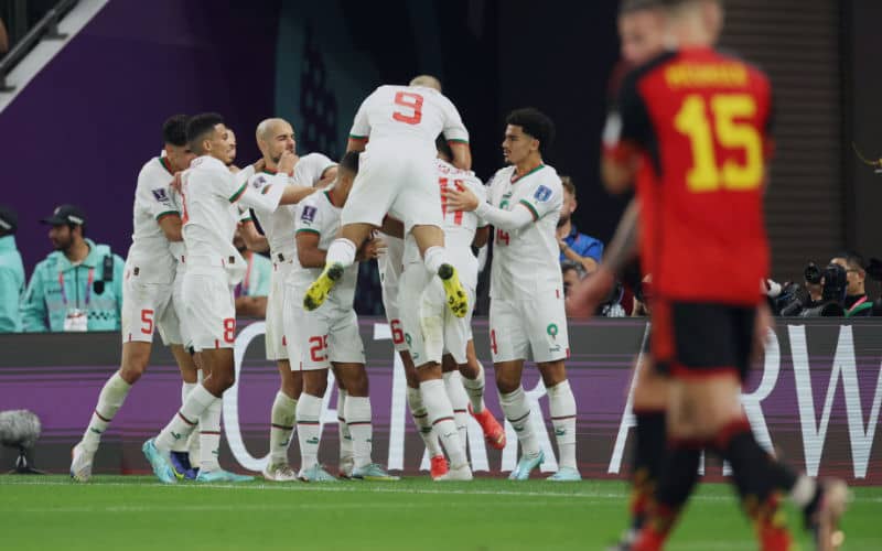 Morocco Stuns Belgium 2-0, Edges Closer to World Cup Knockout Stage