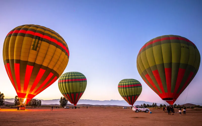 Morocco Suspends Tour Agencies After Hot Air Balloons Endanger Flights Near Marrakech
