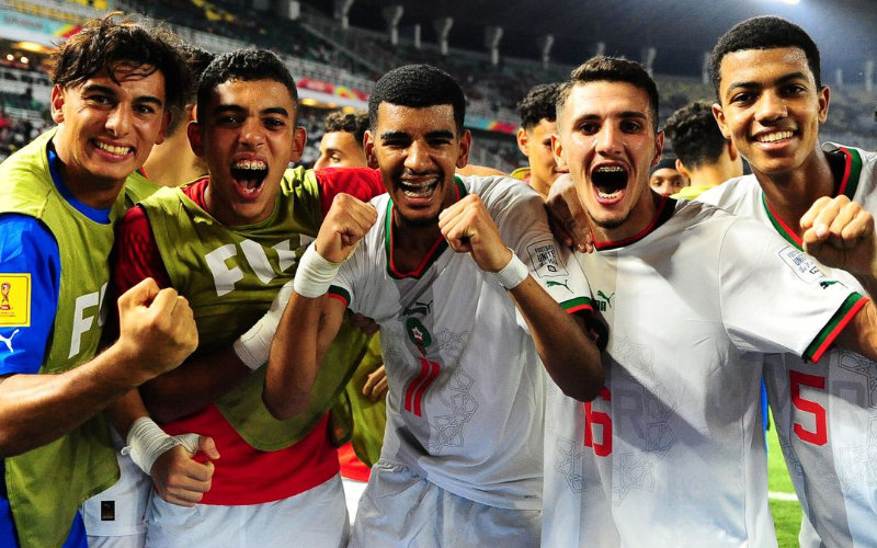 Morocco U-17 Team Secures 2-0 Victory Over Panama in World Cup Opener