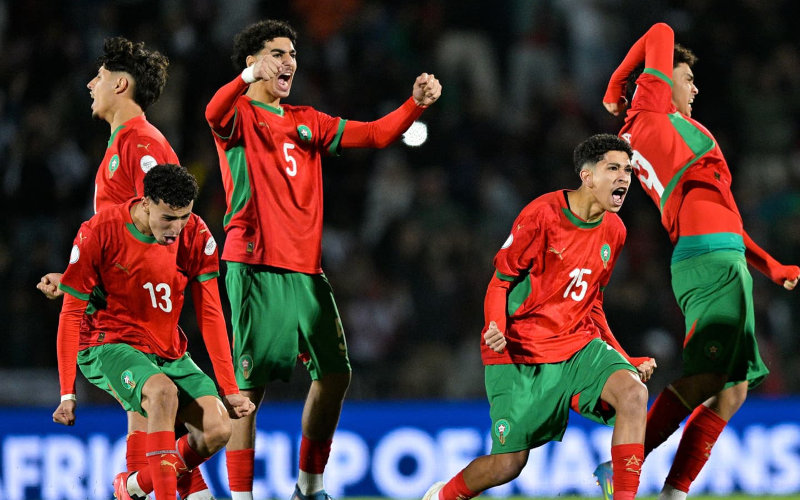 Morocco U17 Advances to African Cup Final After Penalty Shootout Win Over Ivory Coast