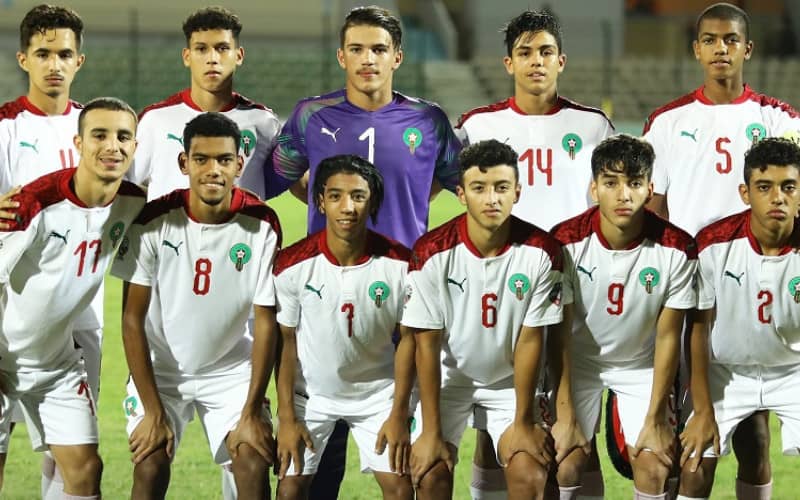 Morocco U17 Team Advances to Arab Cup Semi-Finals with 2-0 Victory over Egypt