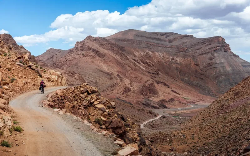 Morocco's Desert Odyssey: Epic Bike Path Claims Global Spotlight