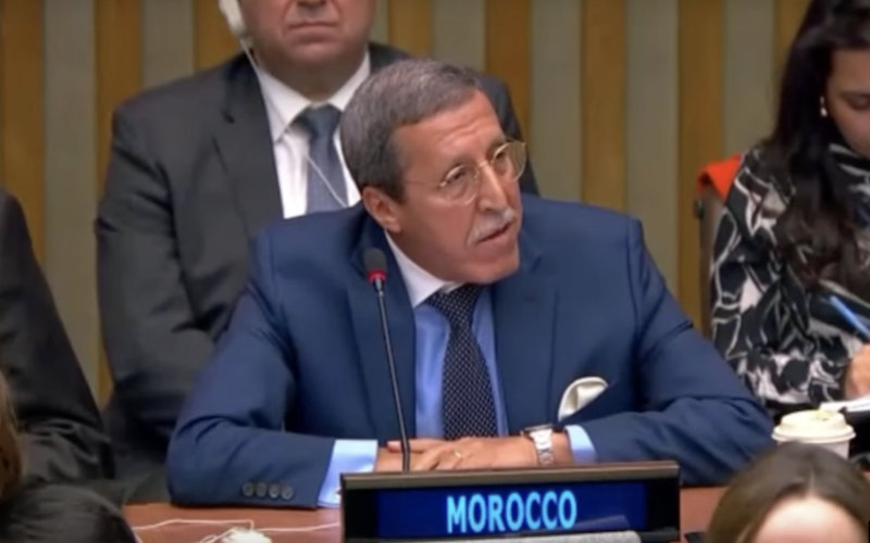 Morocco's UN Envoy Accuses Algeria of Direct Involvement in Western Sahara Dispute