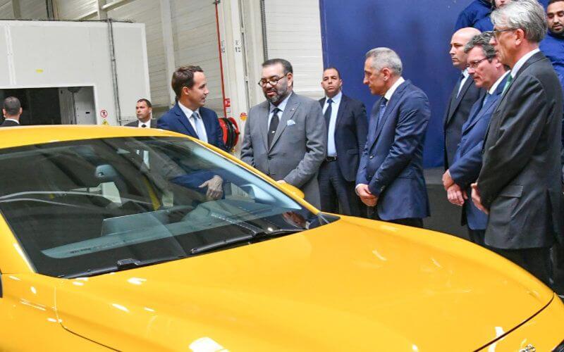 Morocco's King Inaugurates Peugeot-Citroën Plant, Boosting Auto Industry and Jobs