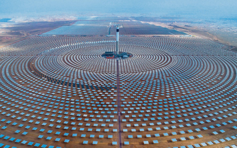 Morocco's Solar Energy Push Faces Setback as Key Power Plant Halts Operations