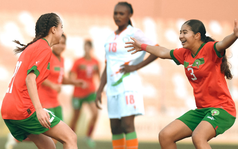 Morocco's U17 Women's Team Dominates Niger 11-0 in World Cup Qualifier