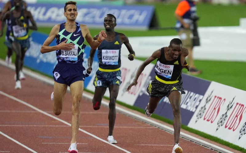 Olympic Champ El Bakkali Takes Second in Diamond League 3000m Steeplechase Final