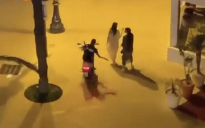Outrage in Morocco: Viral Video Captures Motorcyclist Assaulting Woman on Tangier Street