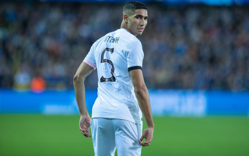 PSG's Achraf Hakimi Named World's Best Defender in Goal 50 Rankings