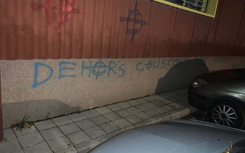 Racist Graffiti and Threats Target Mosque in Gap, France