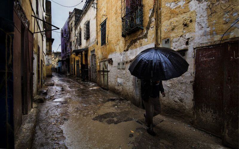 Rain and Cool Temperatures Forecast for Morocco's Atlas Mountains and Northern Regions