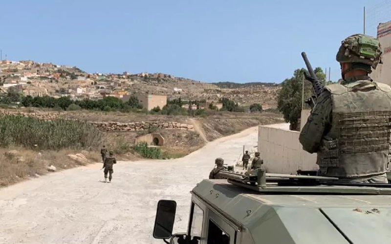 Spanish Army Deployed to Melilla Border for Surveillance and Deterrence