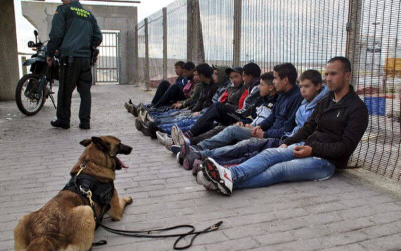 Spanish Authorities Intercept and Return Moroccan Migrants Near Ceuta