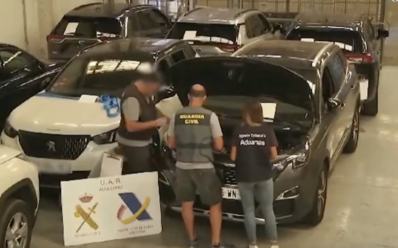 Spanish Authorities Seize 15 Stolen Luxury Cars Worth €650,000 Bound for Morocco