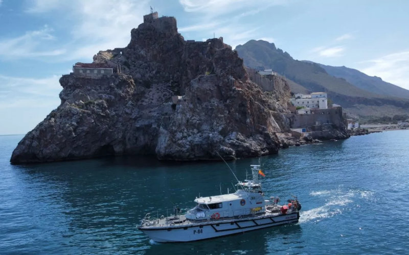 Spanish Patrol Boat Deployed Near Melilla to Monitor Maritime Borders