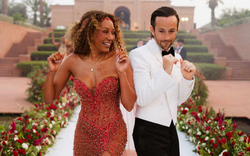 Spice Girl's Moroccan Wedding: Mel B's Sentimental Journey and Fiery Mermaid Moment