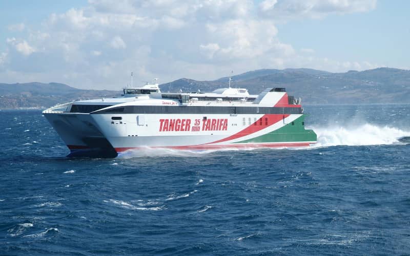 Storm Disrupts Ferry Service Between Spain and Morocco at Tarifa Port