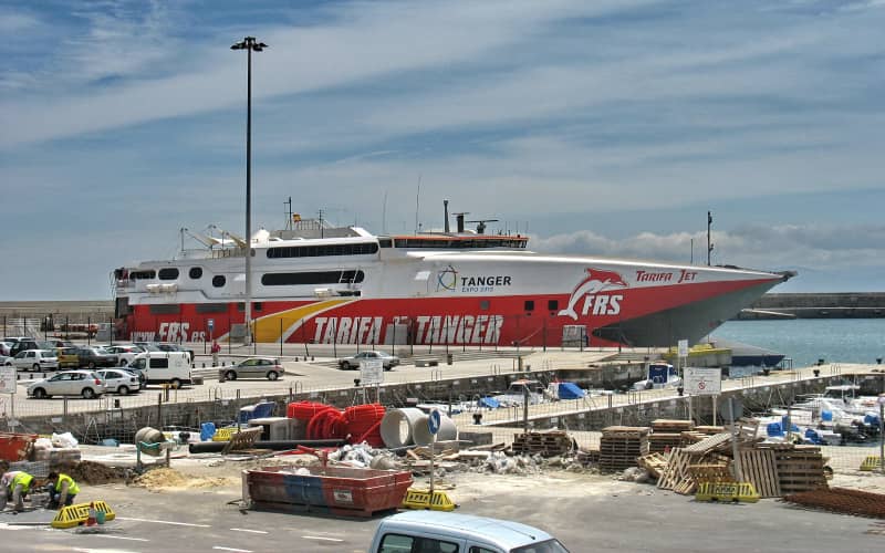Strong Winds Halt Ferry Service Between Spain's Tarifa and Morocco's Tangier