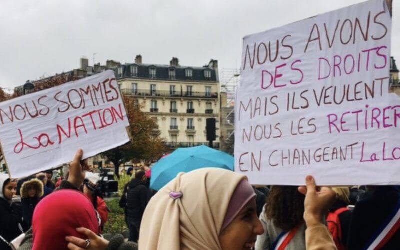 Thousands March in Paris to Protest Rising Islamophobia in France