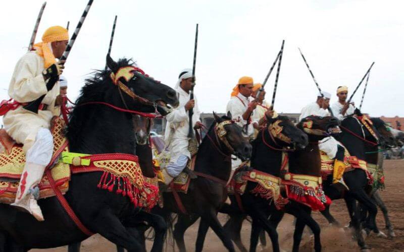 Tragic Accident at Moroccan Festival: Elderly Horseman Dies After Rifle Malfunction