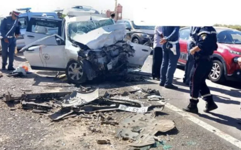 Tragic Collision Near Sidi Kacem: Family of Five Perishes in Devastating Morocco Highway Crash