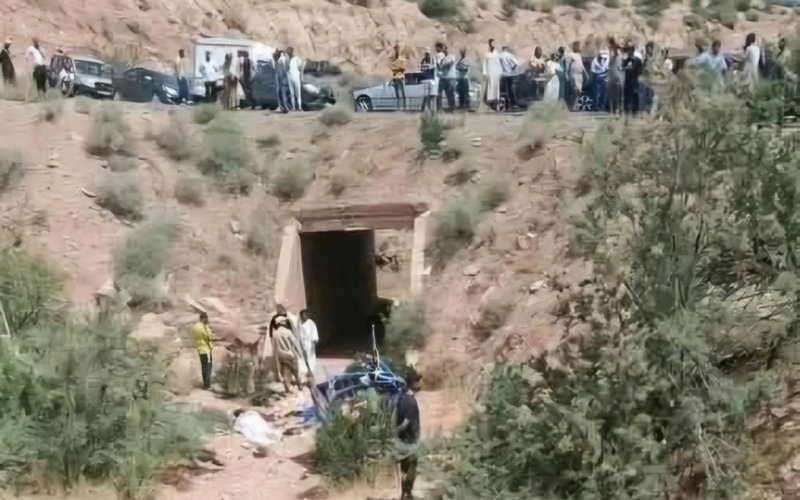 Tragic Crash in Morocco: 7 Dead as Overloaded Three-Wheeler Overturns on National Road